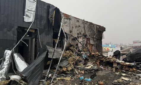 На Харківщині росіяни вдарили КАБами по заправці, а вона запрацювала знову лише за два дні