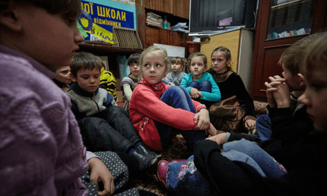 Schoolwork Amidst Gunfire: How War Affects Children in Donbas