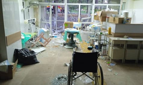 Оккупанты попали ракетами по медучреждению в Купянском районе Харьковской области. Погиб врач, есть раненые