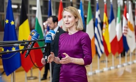 Глава європейської дипломатії Кая Каллас Глава європейської дипломатії Кая Каллас