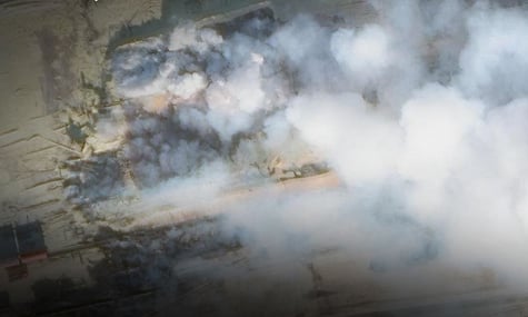 Сили оборони вдарили по Астраханському газопереробному заводу в росії