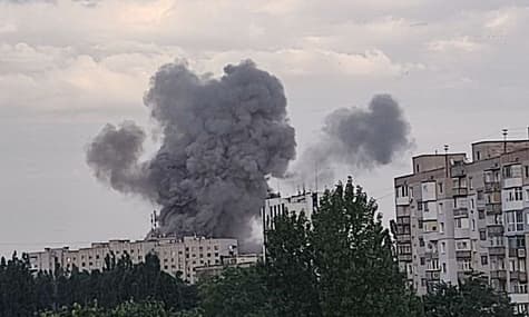 В Новой Каховке раздались взрывы — похоже, прилетело по позициям россиян