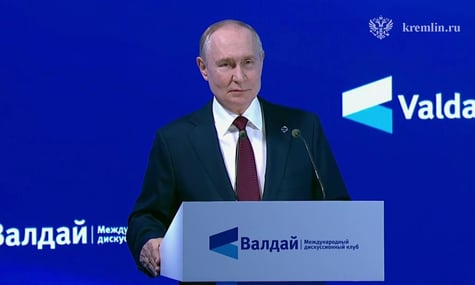 путін заявив, що «добра воля» візьме гору в російсько-українській війні