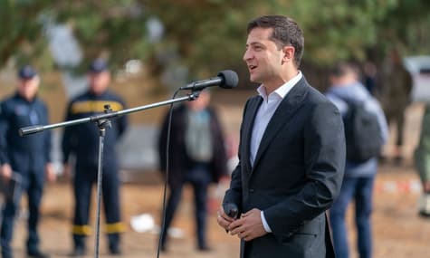 President Zelenskyy on Minsk: Withdrawals, Normandy, and the Steinmeier Formula