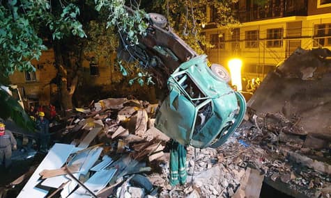 У центральній частині Києва прогримів потужний вибух