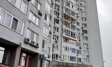В Киеве в результате ночной атаки восемь пострадавших. Среди них — трехлетний ребенок