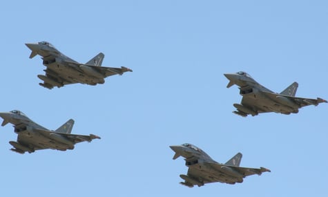 FT: У Великій Британії зупинили виробництво винищувачів Typhoon через нестачу замовлень