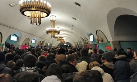 В Киеве «заминировали» 5 станций метро, включая «Крещатик»