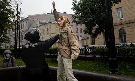 В россии снова протестуют против мобилизации: есть задержанные в 32 городах
