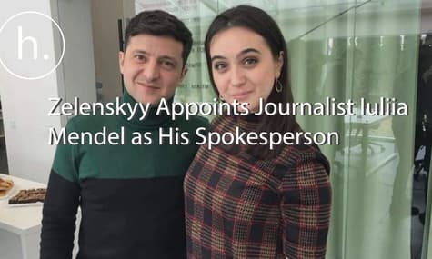 Ukraine President Zelenskyy Appoints Journalist as His Spokesperson