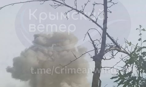 Russian military base in occupied Crimea hit by drone attack, casualties reported