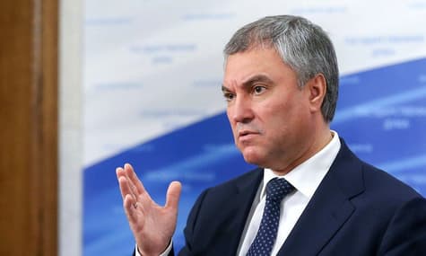Глава Держдуми РФ пригрозив Україні «виходом зі складу» кількох областей
