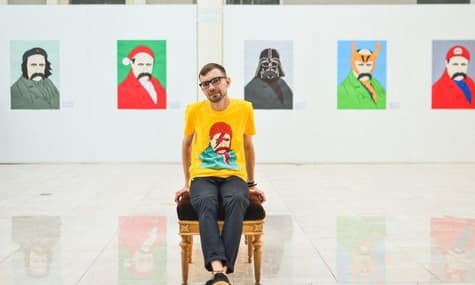 Портрет от Александра Грехова — один из подарков проекту hromadske на «Спильнокоште»