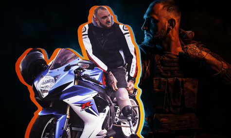 «250-300 кілометрів за годину — це нормально». Як ветеран після втрати обох ніг ганяє на мотоциклах