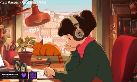 Lofi Girl з YouTube, яка виконує домашнє завдання під музику, оголосила про «закінчення навчання»