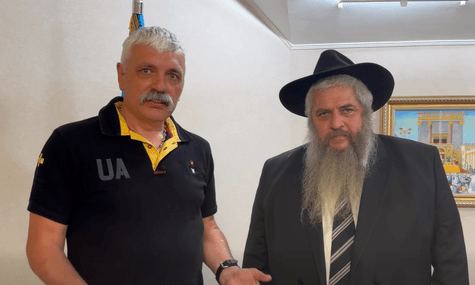Головний рабин разом із Корчинським відкинув заяви Ізраїлю щодо «нацистських салютів» на акції в Києві