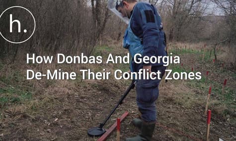 How Donbas And Georgia De-Mine Their Conflict Zones