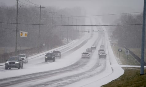 Зимовий шторм у Брентвуді, штат Теннессі, 24 січня 2026 року