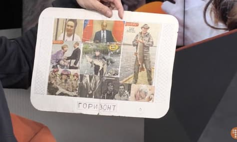 Сенцов подарил hromadske «тюремный телевизор»