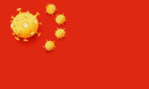 Посольство Китая требует извинений от датской газеты из-за флага КНР с вирусом вместо звезд