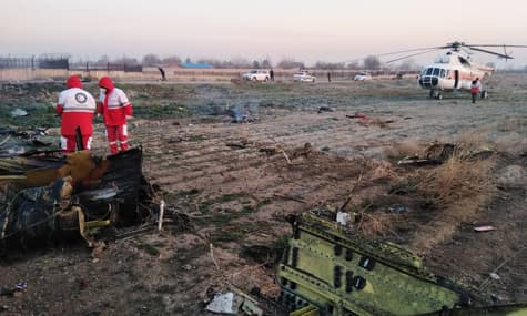 Ukrainian Boeing Crashes Near Tehran Killing 176