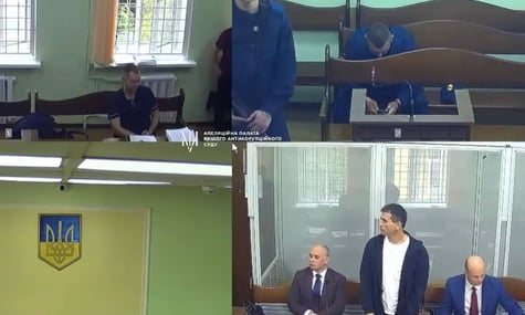 Олександр Дидич під час судового засідання