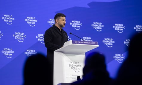 Зеленський: До приїзду в Давос лідери говорили про Гренландію, ми перемкнули фокус на Україну