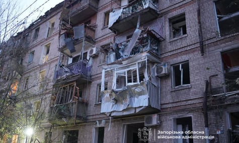 Наслідки російського удару по Запоріжжю, 9 жовтня 2026 року