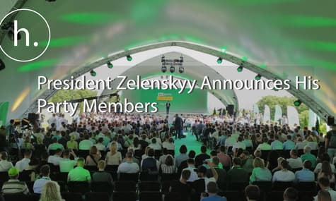 President Zelenskyy Announces His Party Members