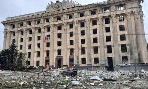 СБУ задержала российского агента, корректировавшего удар по зданию Харьковской ОГА