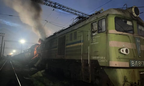 Наслідки російської атаки по залізничній інфраструктурі Наслідки російської атаки по залізничній інфраструктурі