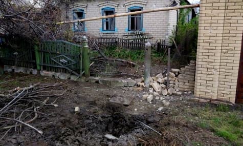 Бойовики обстріляли житловий квартал Мар'їнки, пошкоджено 6 будинків