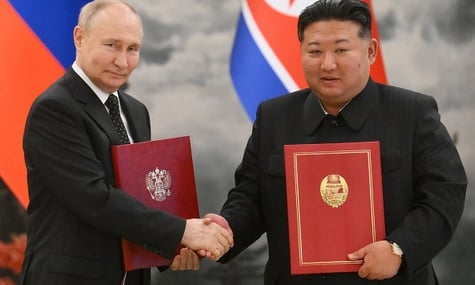 володимир путін та Кім Чен Ин