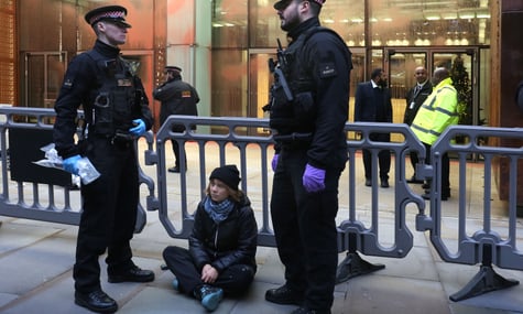 Грету Тунберг затримали під час акції протесту в Лондоні