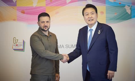 До України вперше прибув президент Південної Кореї Юн Сок Йоль