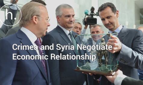 Self-Proclaimed Crimean Leader Complains About Ukraine During Syria Visit