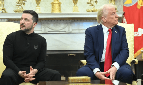 Президент США Дональд Трамп і президент України Володимир Зеленський
