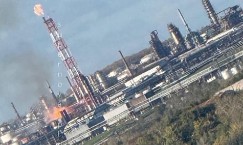 Нефтеперерабатывающий завод в Уфе поразили дроны ГУР — источник