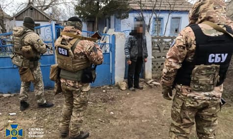 СБУ затримала жителя Херсонщини, якого підозрюють у співпраці з окупантами