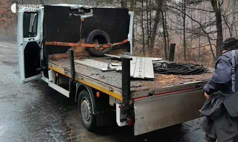 россияне ударили по авто коммунальщиков возле Славянска: есть погибший и раненые