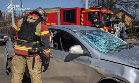 Наслідки російської атаки на Суми