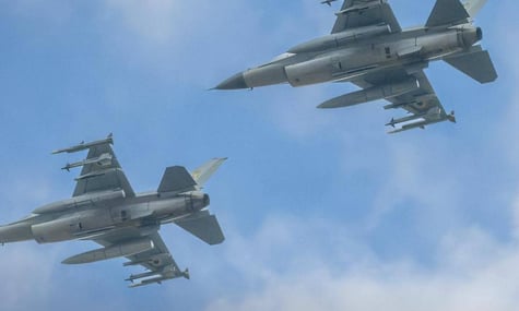 Винищувачі F-16. Фото ілюстративне