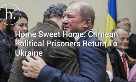 Home Sweet Home: Crimean Political Prisoners Return To Ukraine