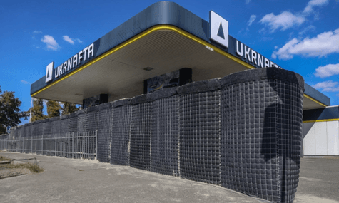 «Укрнафта» встановлює 13 бетонних укриттів на АЗС у Києві та області