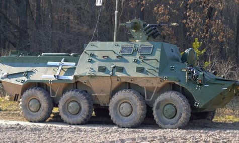 Укроборонпром представив новий командно-штабний БТР із безпілотниками