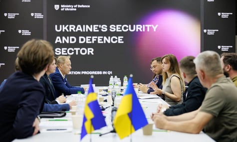 Делегації України та Швеції Делегації України та Швеції
