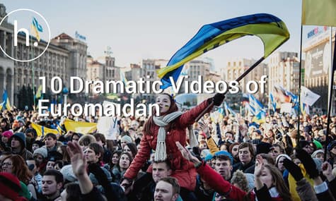 10 Dramatic Videos Of Euromaidan