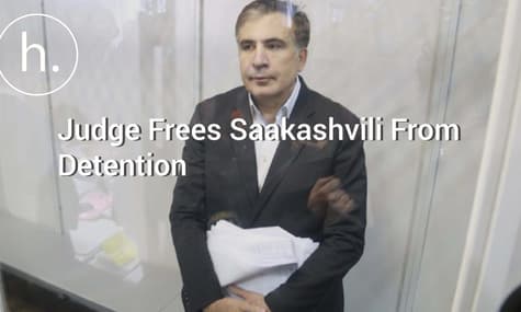 Judge Frees Saakashvili From Detention