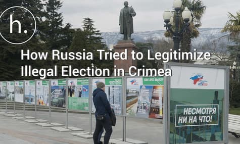 How Russia Tried to Legitimize Illegal Election in Crimea