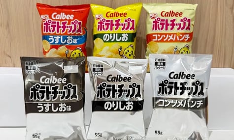 Редизайн чипсів Calbee